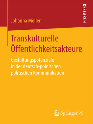 cover image of Transkulturelle Öffentlichkeitsakteure